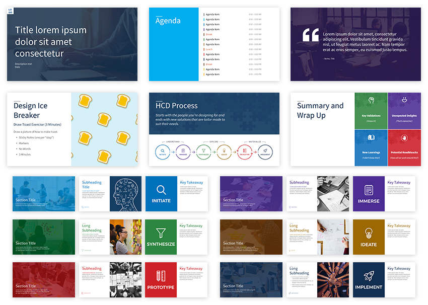 HCD PPT Template